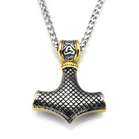 Stainless steel necklace Thors Hammer