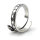 Edelstahl Wikinger Ring Nidh&ouml;ggr mit Wikinger Symbolen