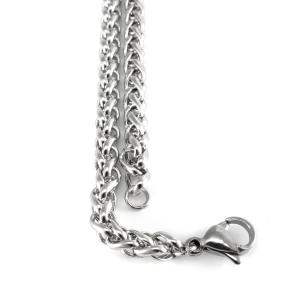 Edelstahl Halskette mit Anker Anhänger, 19,95 €