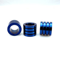 Modern Stainless Steel Beard Pearl Blue - 6 mm inner diameter