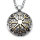Stainless Steel Necklace with Interchangeable Helmet of Awe - Silver and Gold Colors